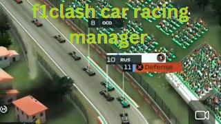 F1 clash- car racing manager android gameplay