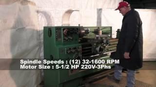 Used 18" x 60" Grizzly Lathe demo at Industrial machinery
