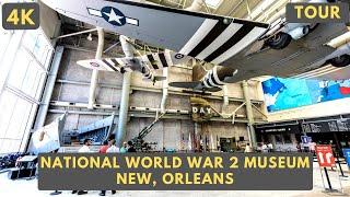 [4K] National World War 2 Museum Full Tour New Orleans