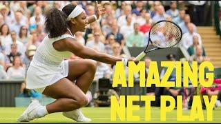 Serena Williams AMAZING Net Play | SERENA WILLIAMS FANS