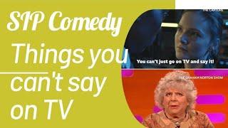 Things you can't say on TV | Sip Comedy