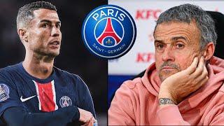  LA FOLLE RUMEUR CRISTIANO RONALDO AU PSG EST FAKE ! / LUIS ENRIQUE VOIT GRAND POUR LE PSG EN 2025