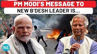 PM Modi’s First Reaction To Bangladesh Crisis, Gives This Message To New Leader After Hasina Ouster