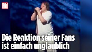 Lewis Capaldi erleidet Tourette-Anfall auf der Bühne