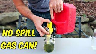 No Spill Gas Can!