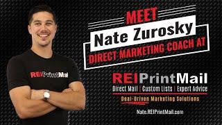 Direct Mail Lead Generation for Real Estate Investors with Nate Zurosky