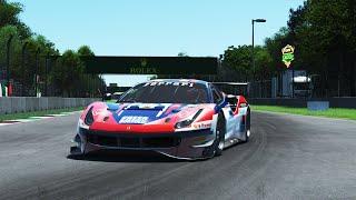 rFactor 2 - Mexico with updated AIW - Ferrari 488 GT3 - Gameplay