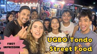 Our First Impressions of Ugbo Tondo Street Food Market  Manila, Philippines 