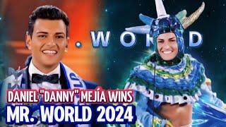 Mr. Puerto Rico Daniel or Danny Mejia WINS Mr. World 2024 Competition