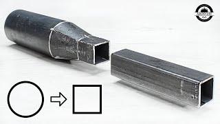 How to Connect Different Size Round Pipe to Square Profile The Secret Revealed