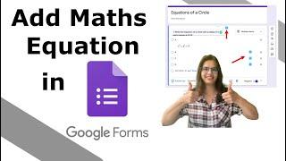 Add Equation in Google Forms | How to insert Equation in Google Forms