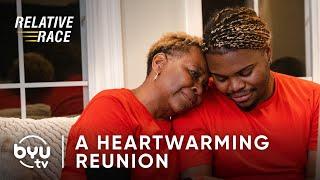 Son Meets Biological Mom For The First Time | Relative Race | BYUtv