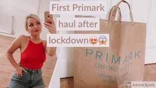 First Primark haul after lockdown