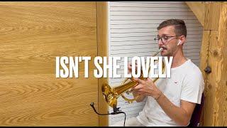 Isn't She Lovely (Stevie Wonder) - Trumpet Cover