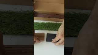 DECKO Deck Tile Sample Pack - DIY Outdoor Floor Tiles