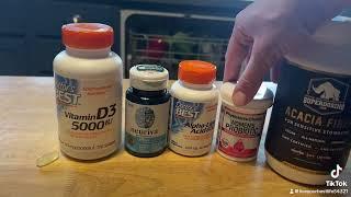 Supplements from The Grain Brain.. He also suggests Tumeric.