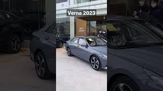 Hyundai Verna 2023 ️ Facelift  First Look ️ #verna #shorts #cars