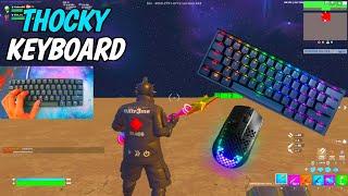 Razer Huntsman Mini ASMR  Brown Switches Crunchy Keyboard Fortnite Bios Zonewars Gameplay 