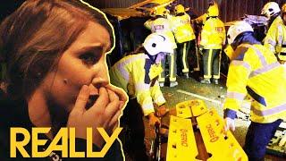 Paramedics Breakdown After Horrific Road Accident | Ambulance