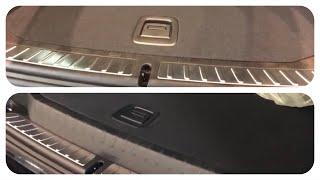 BMW X3 G01 Trunk with and without Spare Wheel