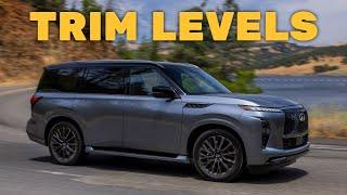 2025 INFINITI QX80 Trim Levels and Standard Features Explained