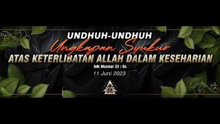 IBADAH MINGGU DAN HARI RAYA UNDUH - UNDUH  11 JUNI  2023 || GKJW JEMAAT KEDIRI