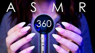 ASMR Brain Penetrating Triggers Around Your Head (No Talking) Tapping - Mic Scratching 8D Audio