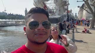 6 HOURS IN LONDON | INDIAN COUPLE IN UK | TOURIST ATTRACTIONS