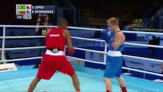 Men's Light Welter (64kg) - Quarter Final - Everton LOPES (BRA) vs Evaldas PETRAUSKAS (LTU)