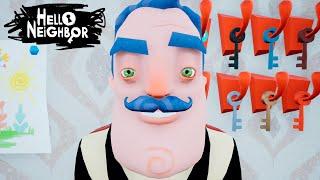 ШОУ ПРИВЕТ СОСЕД!ДОМ С 1000 КЛЮЧЕЙ!ИГРА HELLO NEIGHBOR 2 MOD KIT ПРОХОЖДЕНИЕ!ИГРАЮ ПРОТИВ СОСЕДА!FUN