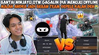 MIC CHECK SONGONG DULUAN MAU GAGALIN NINJAYU MENUJU OFFLINE VS SEPELE! MALAH JADI BEBAN