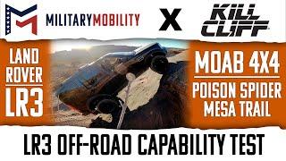 Land Rover LR3 / Off-Road Capability Test / Poison Spider Mesa 4x4 Trail Moab / MILITARY MOBILITY