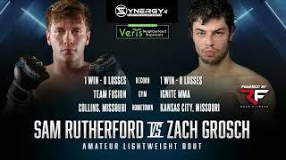 Sam Rutherford vs Zach Grosch Synergy FC 16