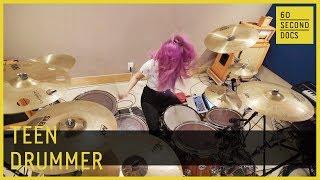 Teen Drummer | The Warning Band // 60 Second Docs