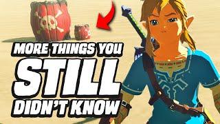 29 MORE Things You STILL Didn't Know In Zelda Breath Of The Wild