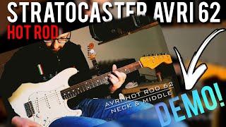 Stratocaster American Vintage Reissue 62 Hot Rod TONE DEMO (AVRI)
