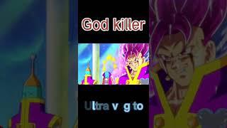 God killer ultra vegito #godsofdestruction99 #shorts #dbs #dragonballsuper #short