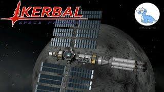 KSP: The Mün orbital station, assembly in orbit | KSP stock 1.3 | career mode playthrough (ep.8)