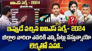 Latest VVS Survey On 2024 AP Elections | TDP + JanaSena + BJP | YCP | AP Politics | AP Next CM