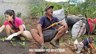 It's dangerous. Her husband had many accidents while harvesting corn.- rural life