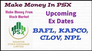 Upcoming Ex Dates Of Best Dividend Paying Companies | Long Term Investment In PSX | Invest Again |