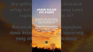 Inilah keistimewaan Sholat Sunnah Qobliyah Subuh #qobliyahsubuh