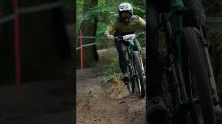 Between the tape, in sloooooowmo #mtb #enduro  #slowmo #mountainbike #racing #downhill