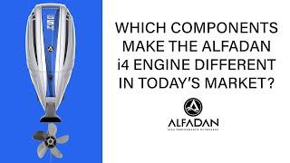 Which components make the Alfadan i4 engine different in today's market?
