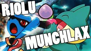 COMPETITIVE Riolu and Munchlax Movesets?!? Baby Pokemon POWER!