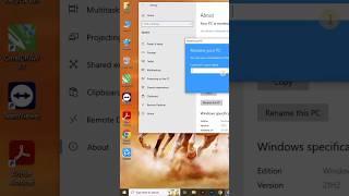 Rename PC Name Windows 10 #changecomputername #changepcname #windows10 #sandeepgarhwali