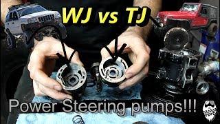 WJ vs TJ Power steering pumps, How a Power steering pump works