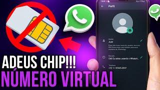 [SETEMBRO] COMO CRIAR NÚMERO FAKE PARA WHATSAPP SEM CHIP FÍSICO E RECEBER SMS (NÚMEROS VIRTUAIS)