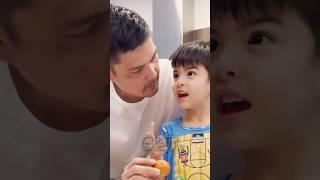 SWEET AND SUPPORTIVE DADDY - DINGDONG DANTES WITH HIS SON, SIXTO #shorts