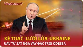 UAV tự sát Geran-2 vây đặc trời, Nga xé toạc ‘lưới lửa’ Ukraine, Odessa hóa chiến trường trên không